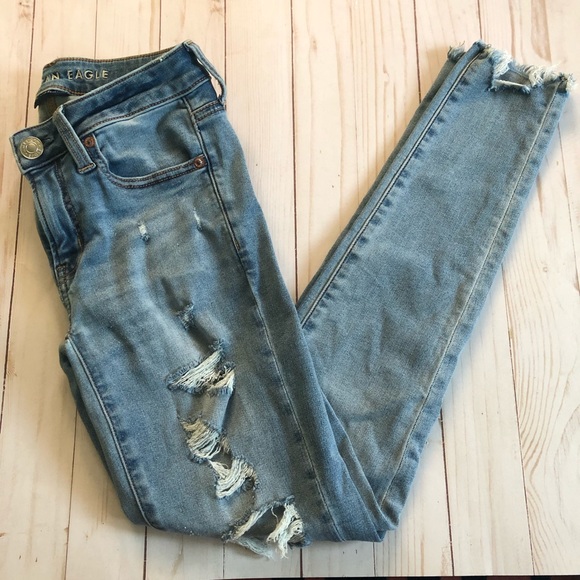 American Eagle Outfitters Denim - 🦄American Eagle distressed jegging